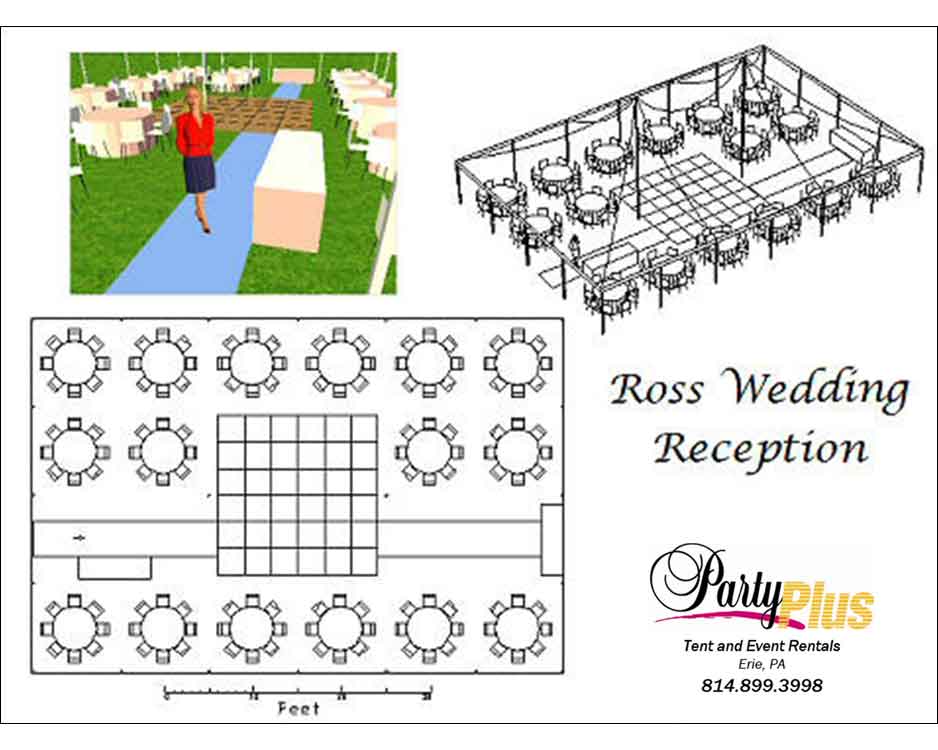 Party CAD Wedding Layout